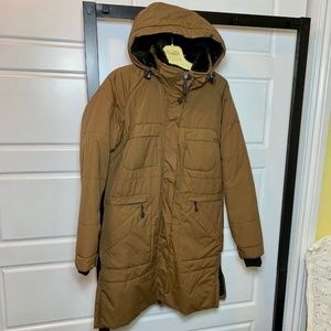 Blue Icon Expedition sports coat for women sz 10 super warm like new